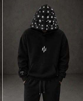 BLACK Human Altered hoodie